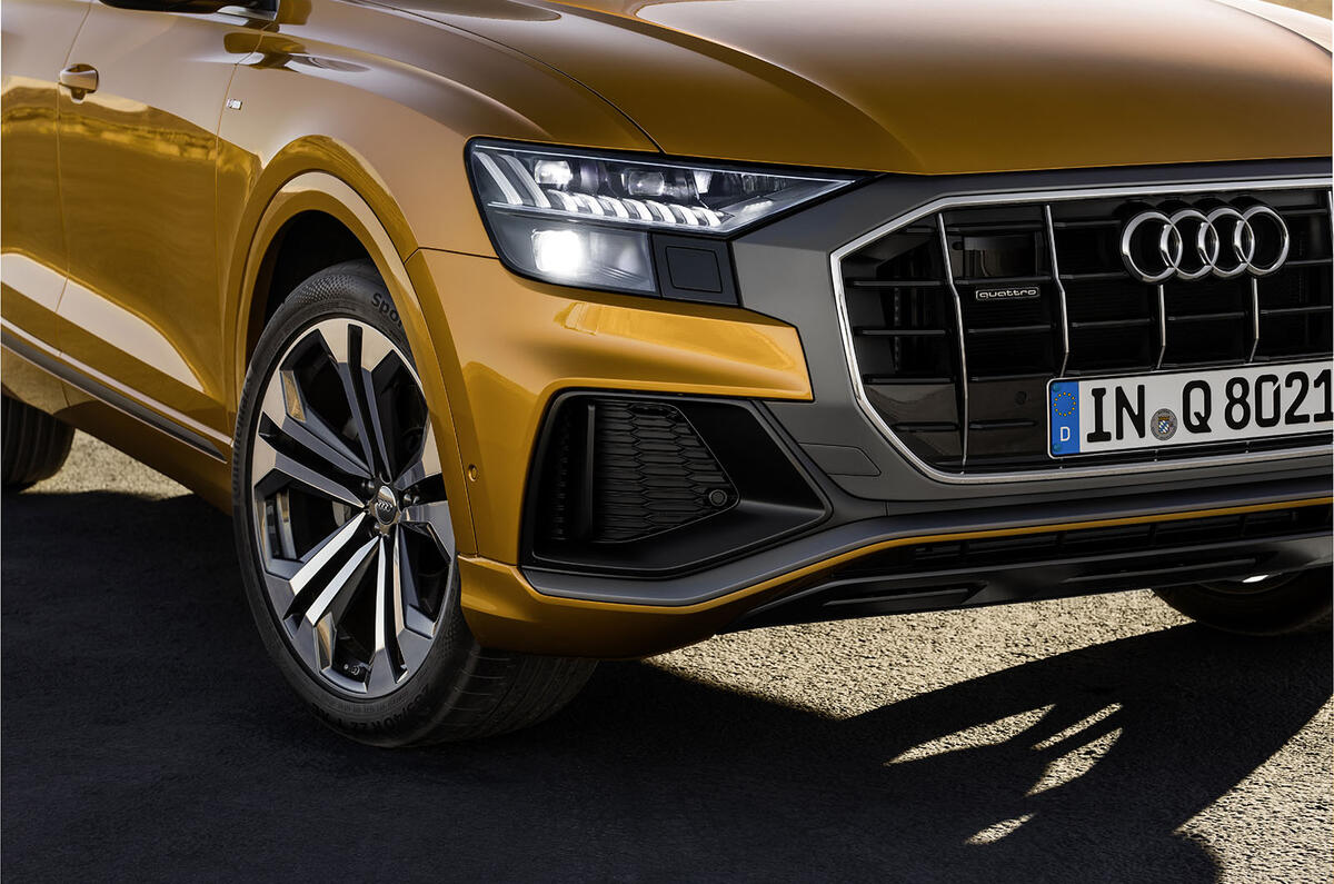 Audi Q8 2018 first drive Autocar
