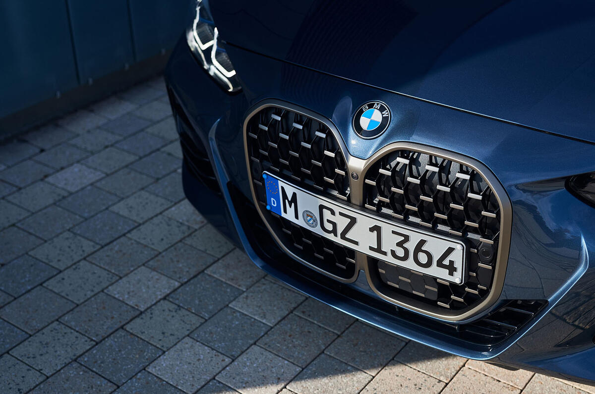 BMW 4 Series 2020 first drive review - nose
