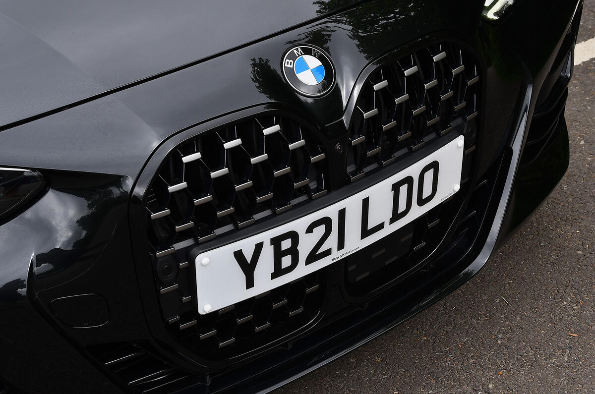 4 BMW 4 Series M440i Convertible 2021 UK FD nose