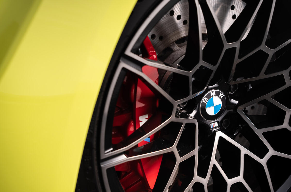 4 BMW M4 2021 UK first drive review brake calipers