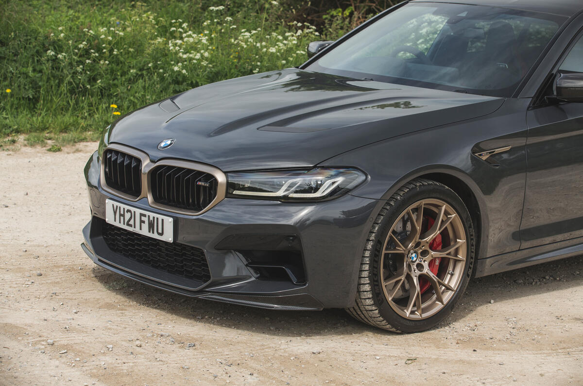 4 BMW M5 CS 2021 UK FD nose