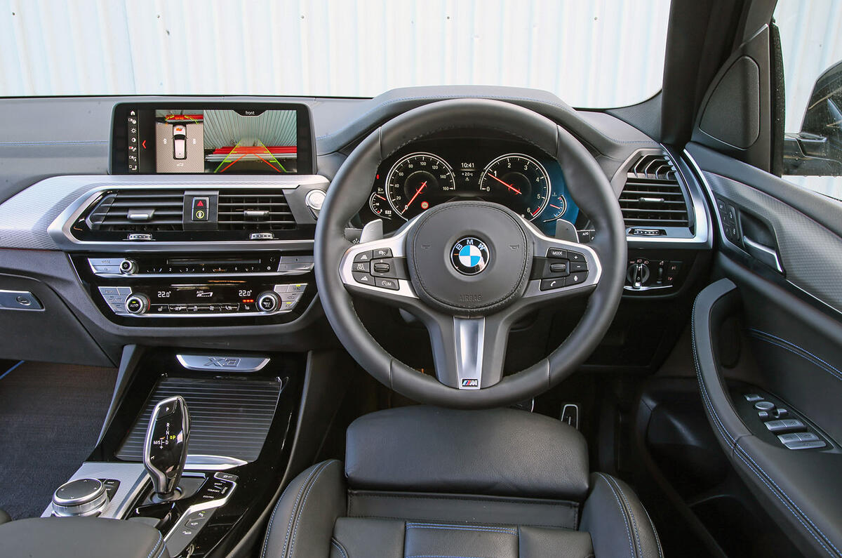 BMW X3 xDrive30e 2020 UK first drive review - dashboard
