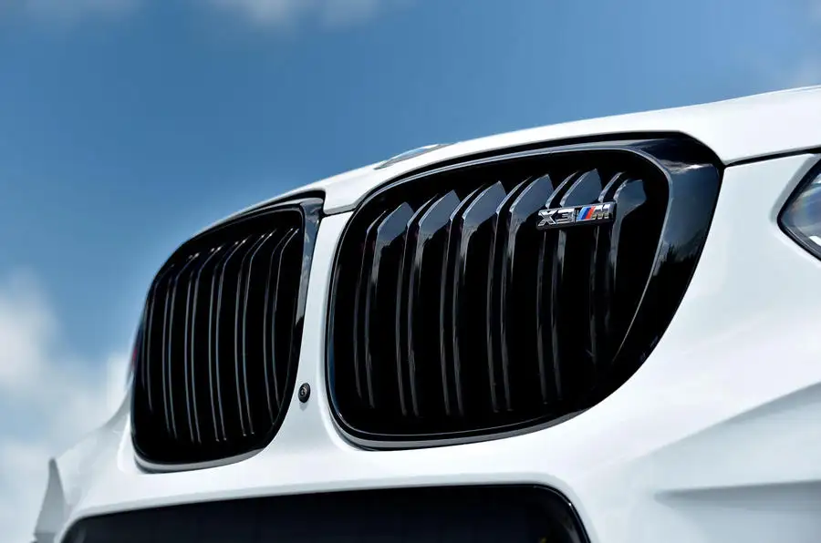 BMW X3 M Competition 2019 first drive review - kidney grille