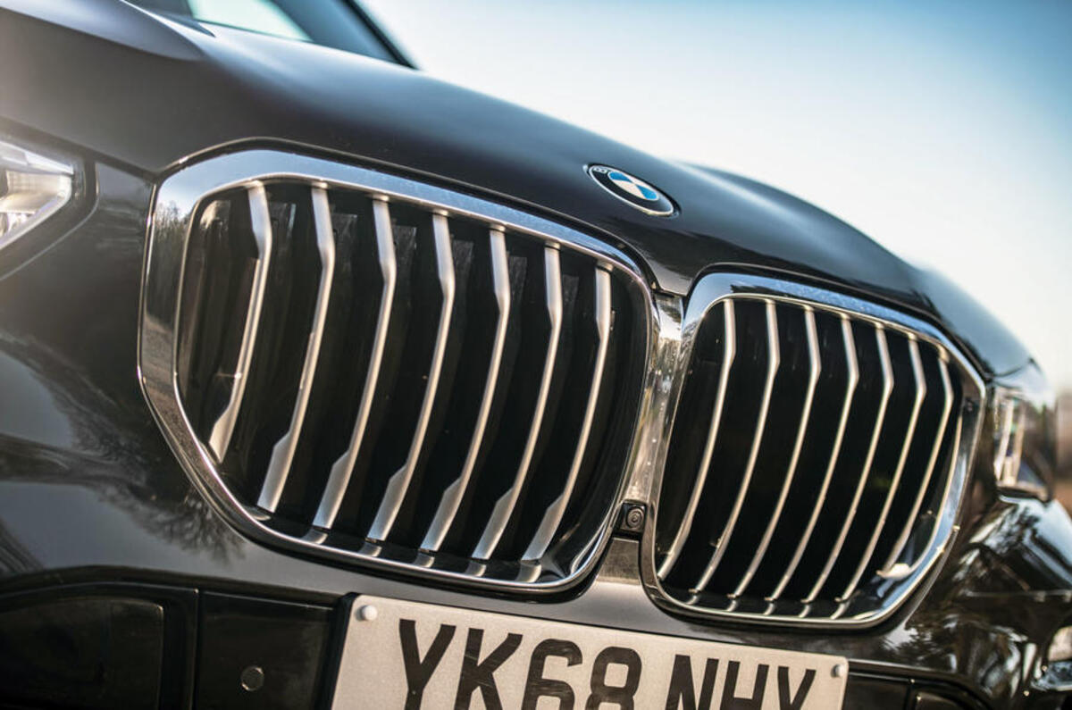 4 bmw x5 2018 rt kidney grille