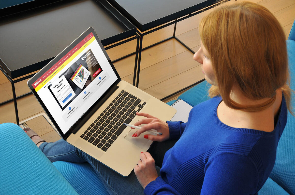Buying car online