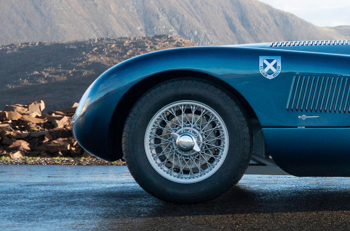 4 Ecurie Ecosse LM C 2022 : premier essai, jantes en alliage