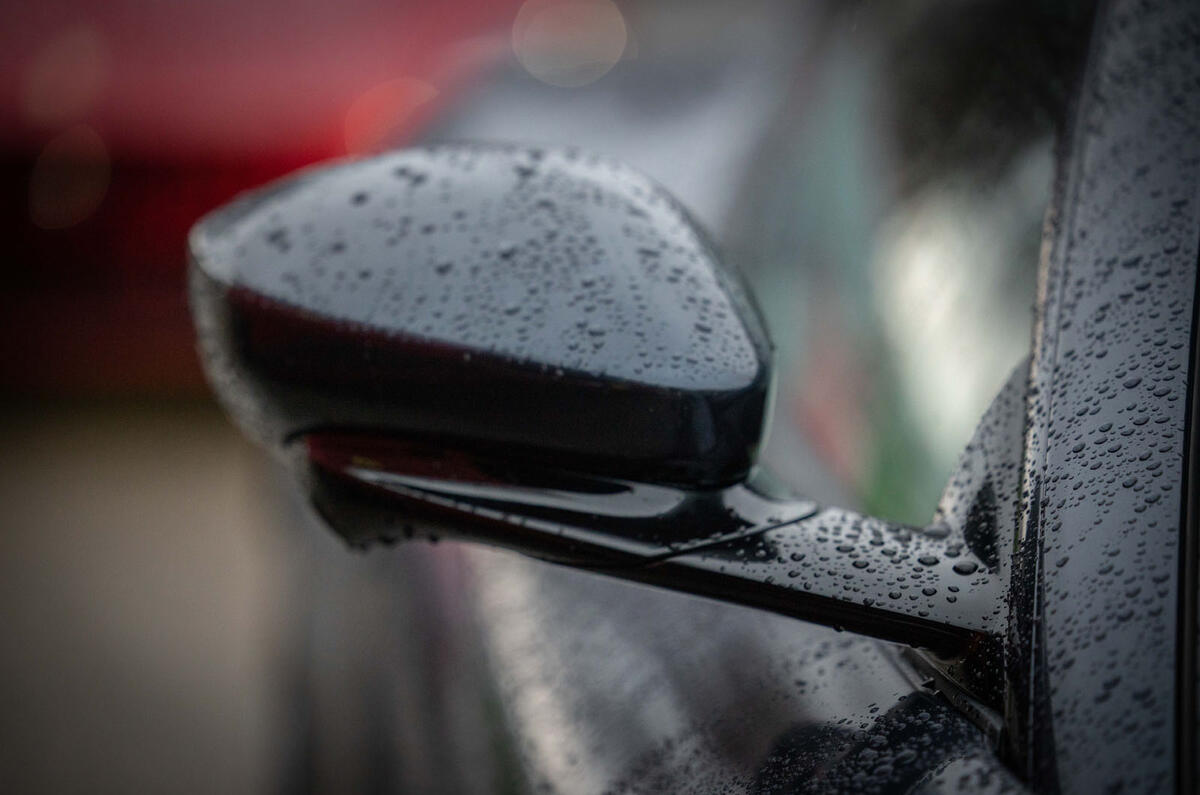 Ferrari Roma 2021 UK first drive review - wing mirrors