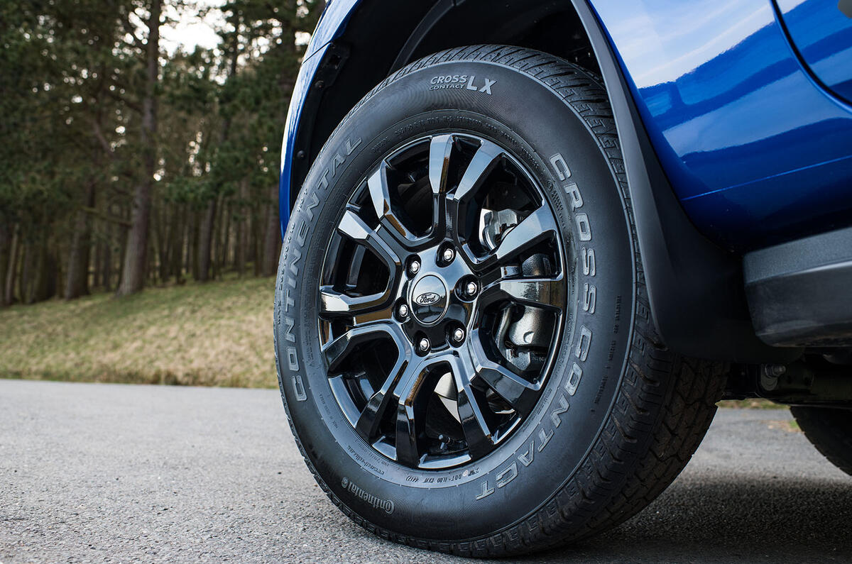 Ford Ranger Wildtrak X 2018 first drive review - alloy wheels