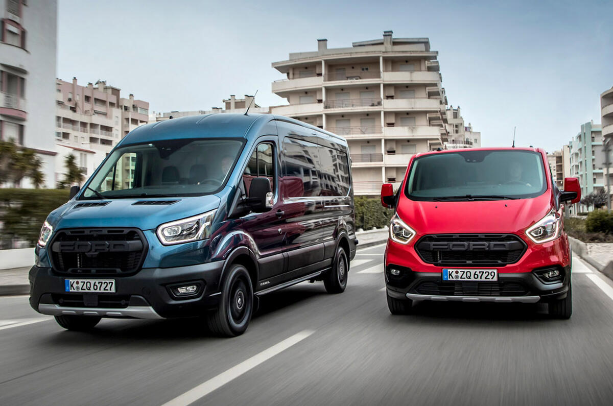 Ford Transit gains offroad Trail and Active variants Autocar