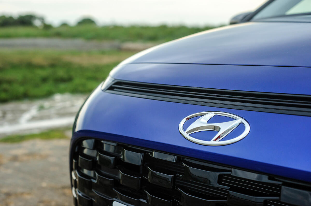 4 Hyundai Bayon 2021 UK FD nose