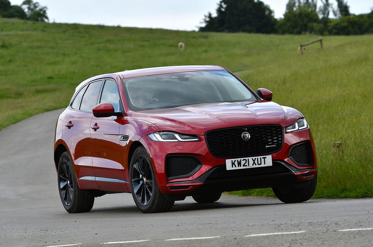 Best family SUVs: Jaguar F-Pace