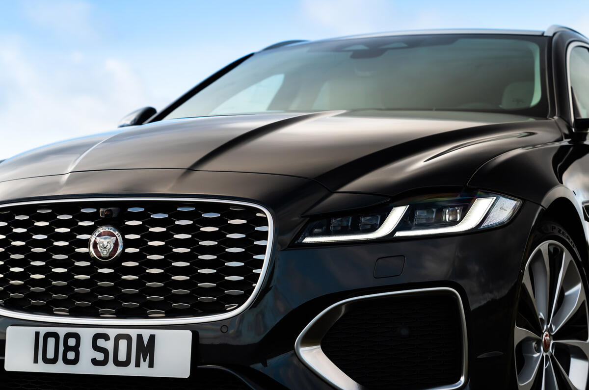 4 Jaguar XF Sportbrake P250 2021 UE : essai avant