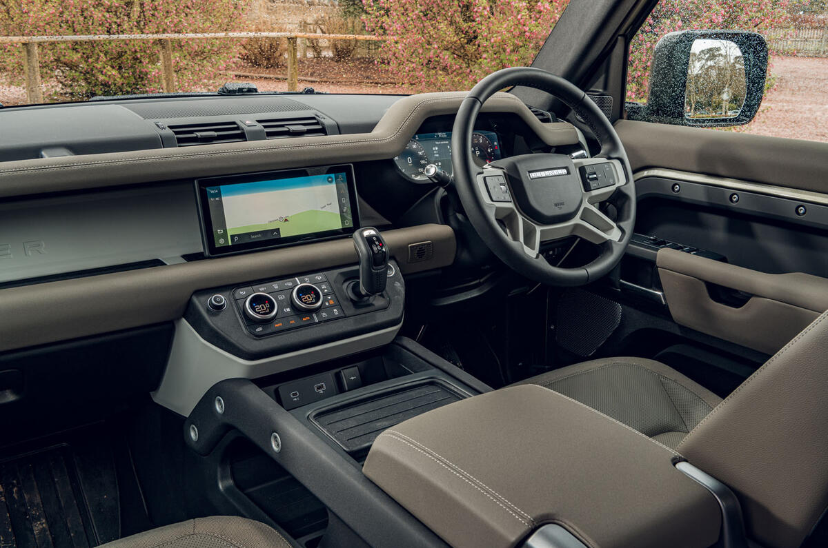 Land Rover Defender 110 2020 UK first drive review - interior