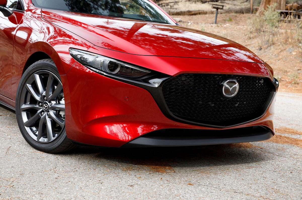 Mazda 3 2.0 Skyactiv-G 2019 first drive review - front end