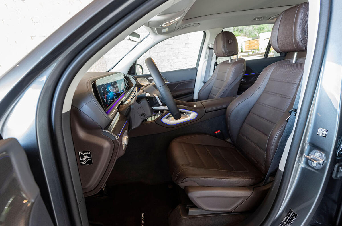Mercedes-Benz GLS 400D 2019 first drive review - cabin