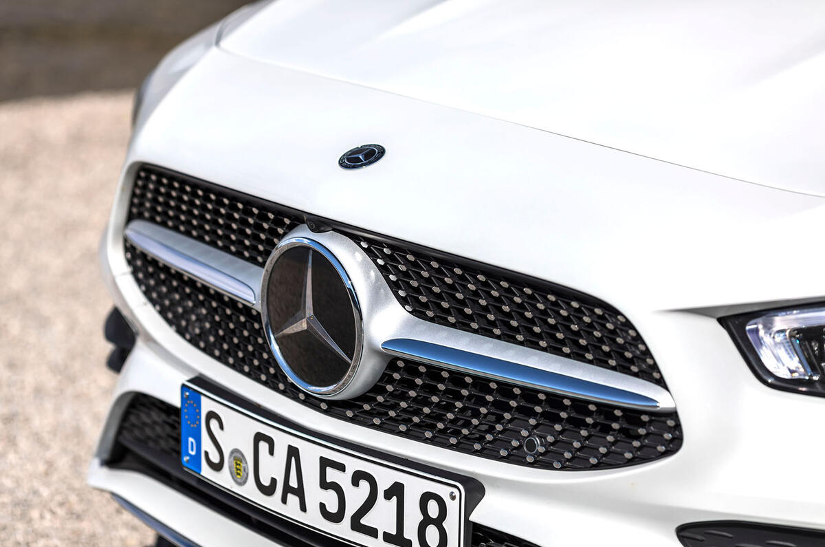 Mercedes-Benz CLA 2019 first drive review - front bumper