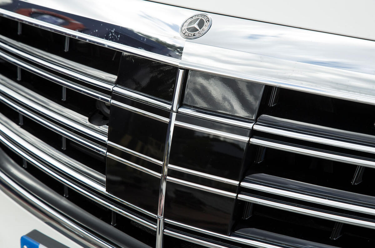 Mercedes-Benz S-Class S500L 2018 long-term review - collision detection system
