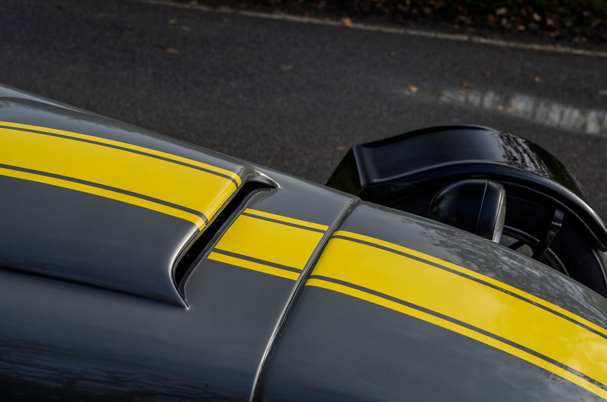 4 MK Indy Hayabusa 2021 UK first drive review bonnet