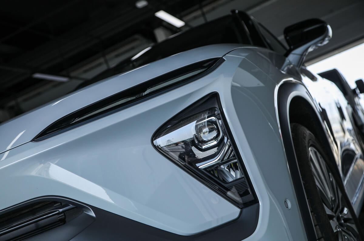 Nio ES6 2019 first drive review - headlights