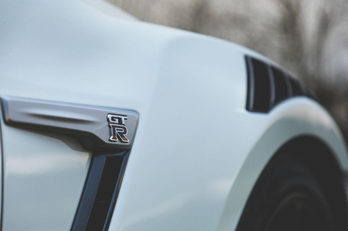 Nissan GT-R Nismo 2020 UK first drive review - side badge