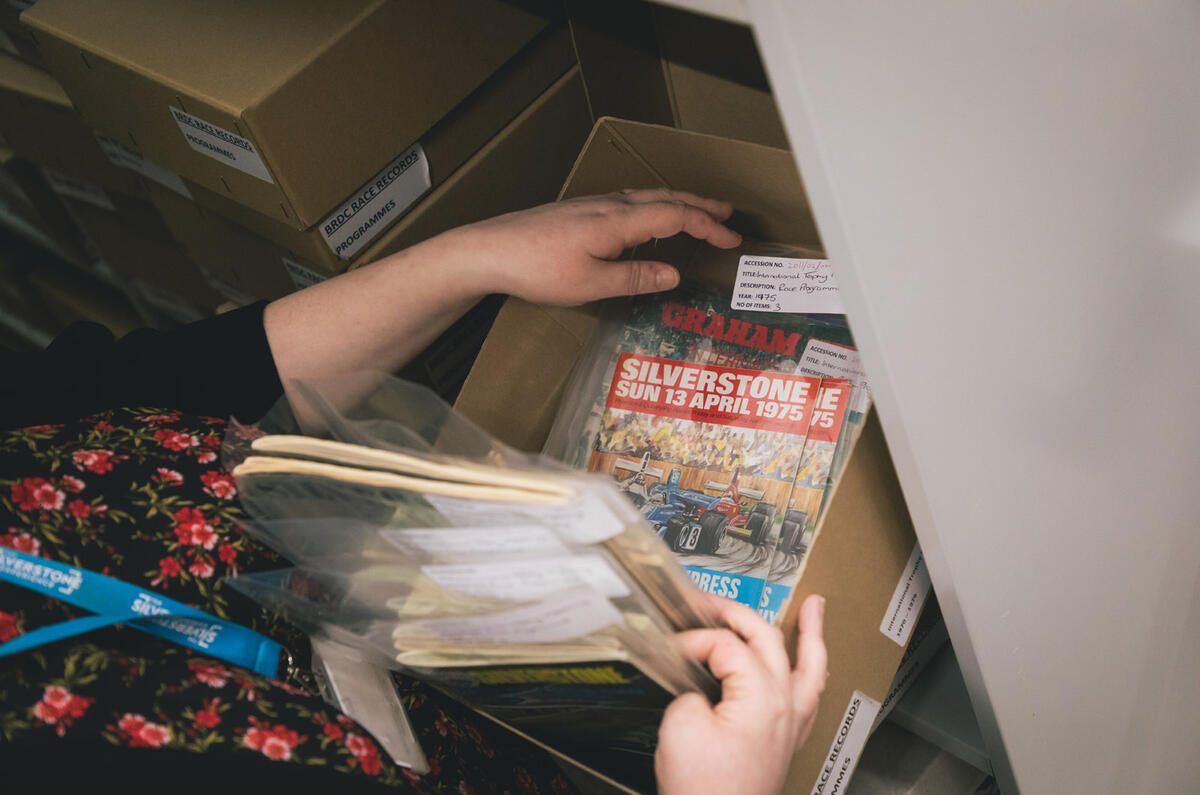 Silverstone racing archive