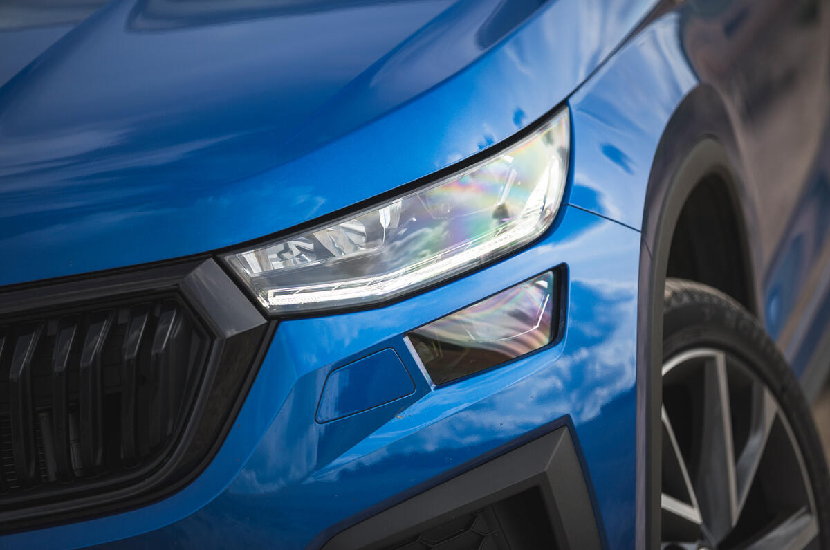 4 Skoda Kodiaq Sportline 2021 UK headlights