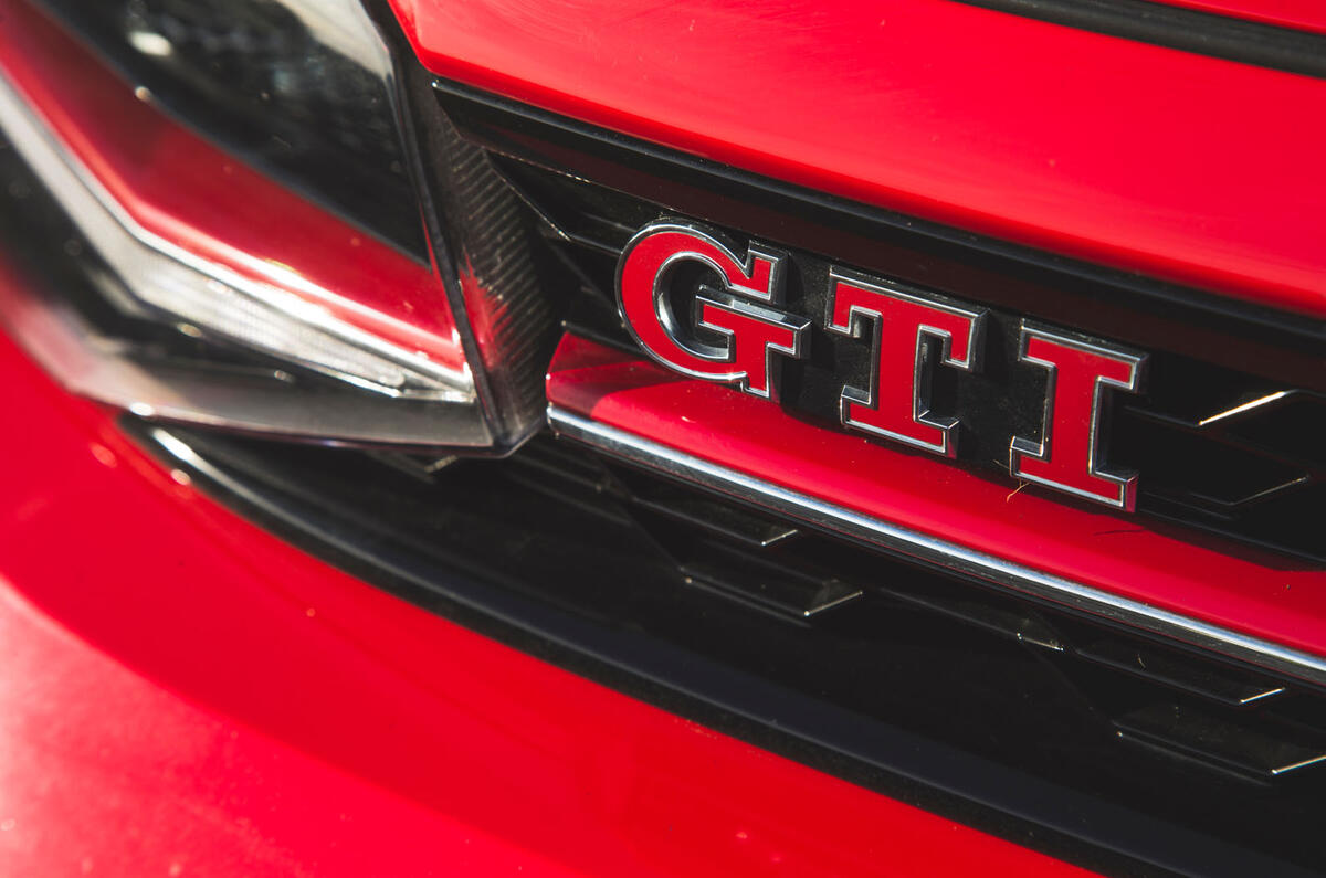 Volkswagen Polo GTI 2018 long-term review - front GTI badge
