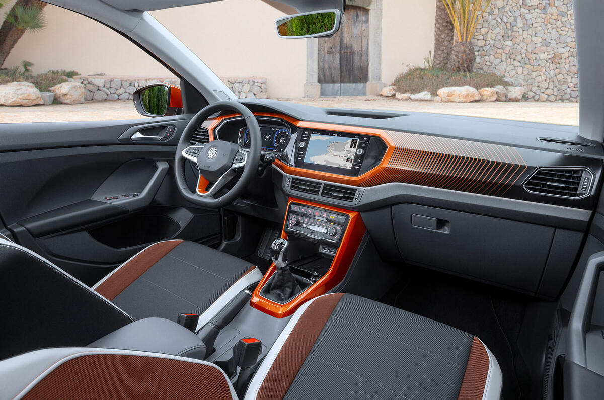 Volkswagen T-Cross 2019 first drive review - interior