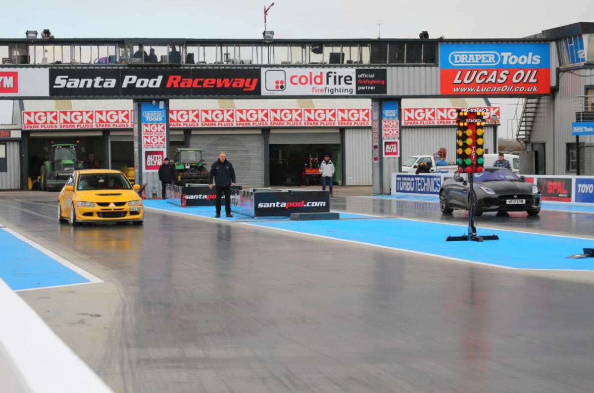 Santa Pod resurfacing most extensive since WW2