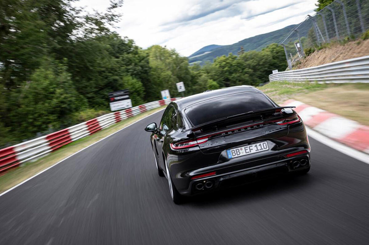 Porsche Panamera Nurburging lap record