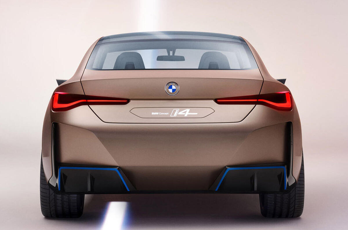 BMW i4 electric saloon shown in nearproduction form Autocar