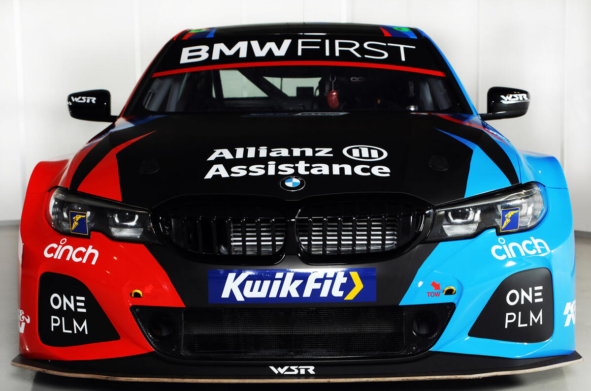 BMW 330i M Sport BTCC - static front