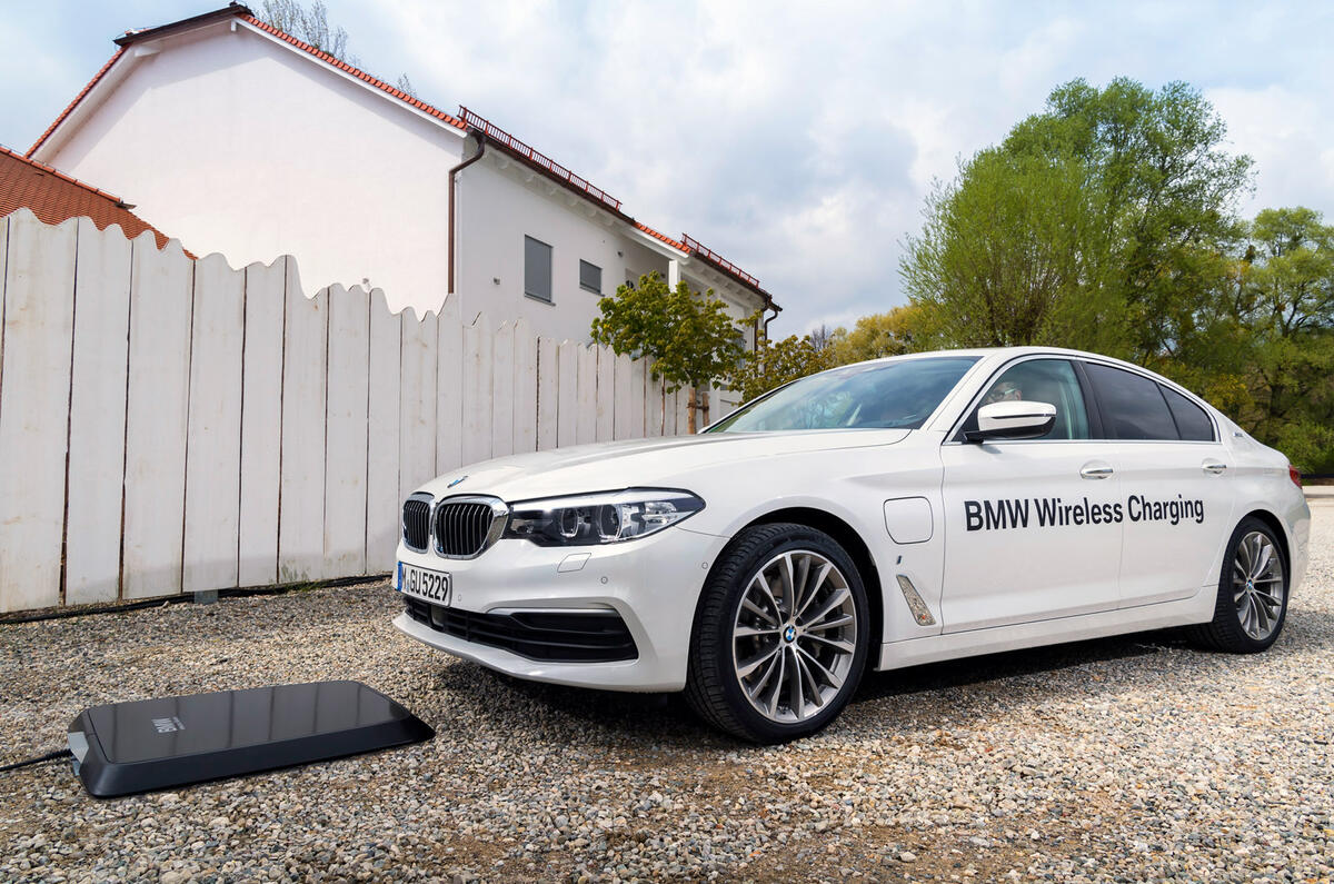 BMW wireless charging