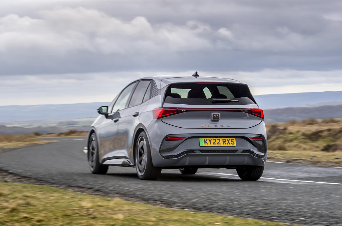 4 Cupra Born 58kWh rear corner