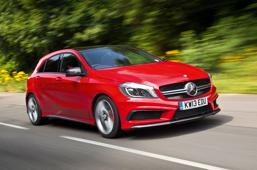 Mercedes A45 AMG 2013 - hero front