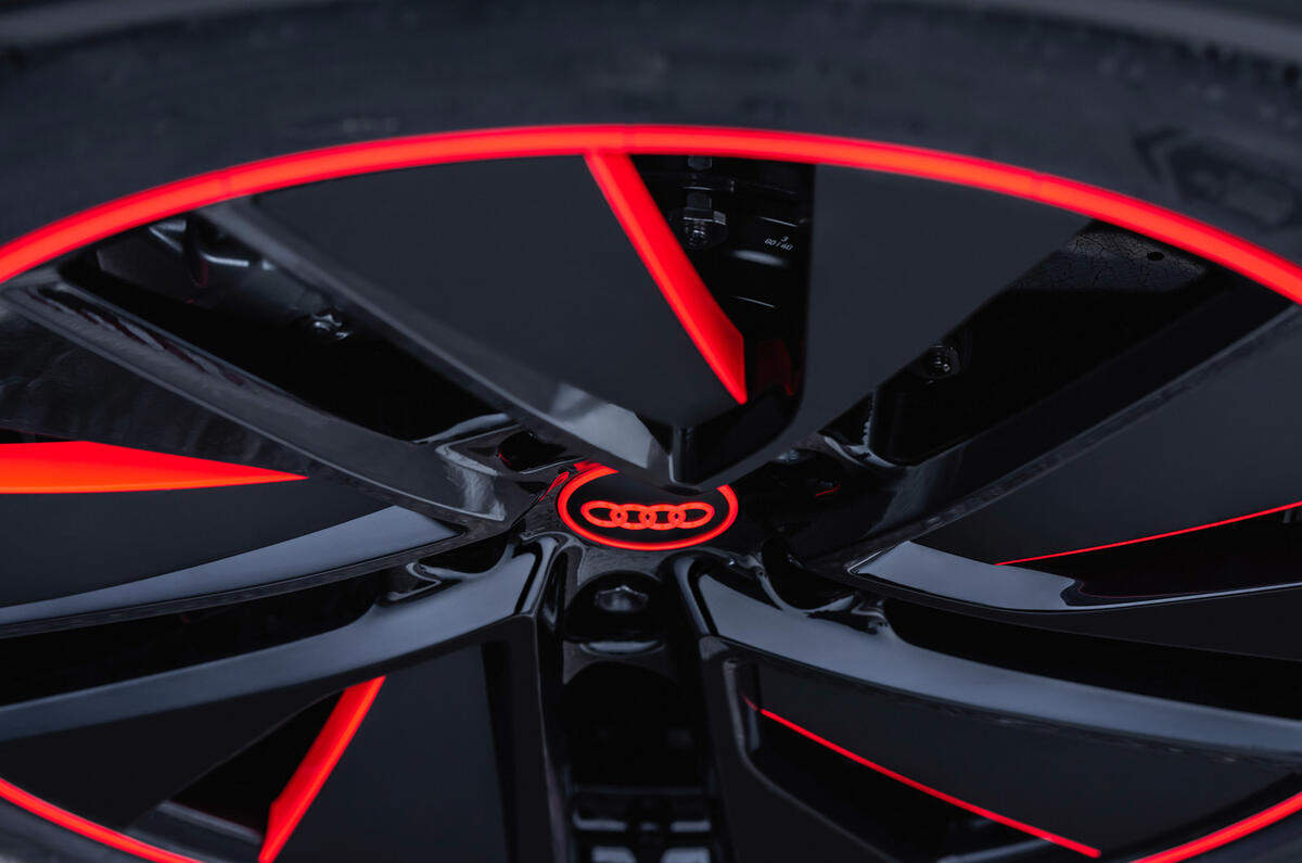 Audi RS E-tron GT 2021 prototype drive - alloy wheels