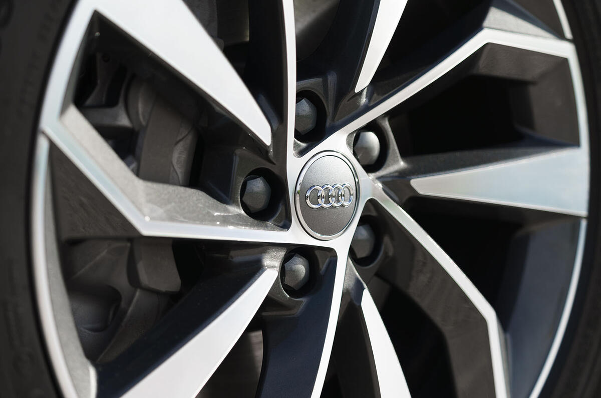Audi Q5 40 TDI Sport 2020 UK first drive review - alloy wheels