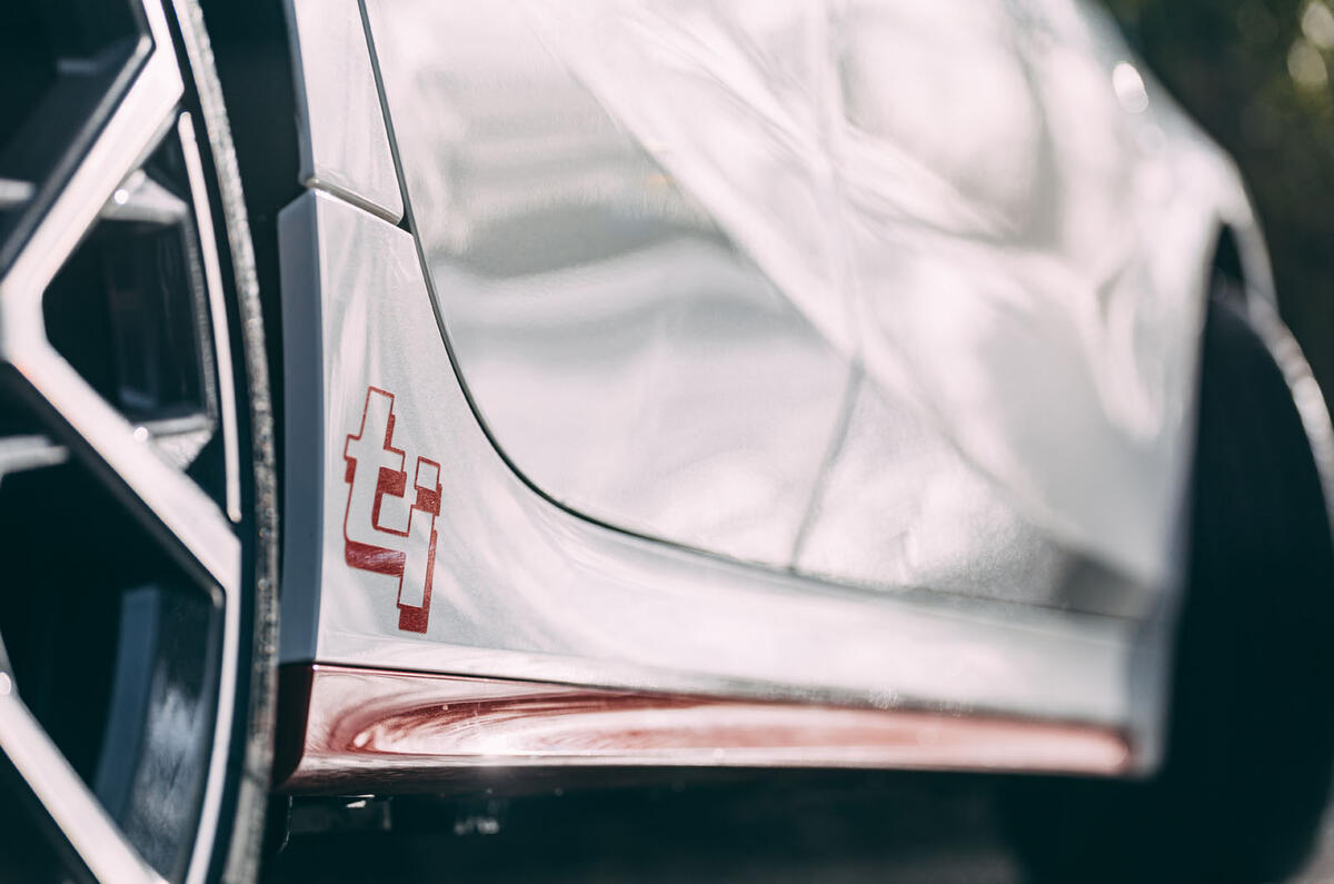 5 BMW 1 Series 128ti 2021 UK first drive review side decals