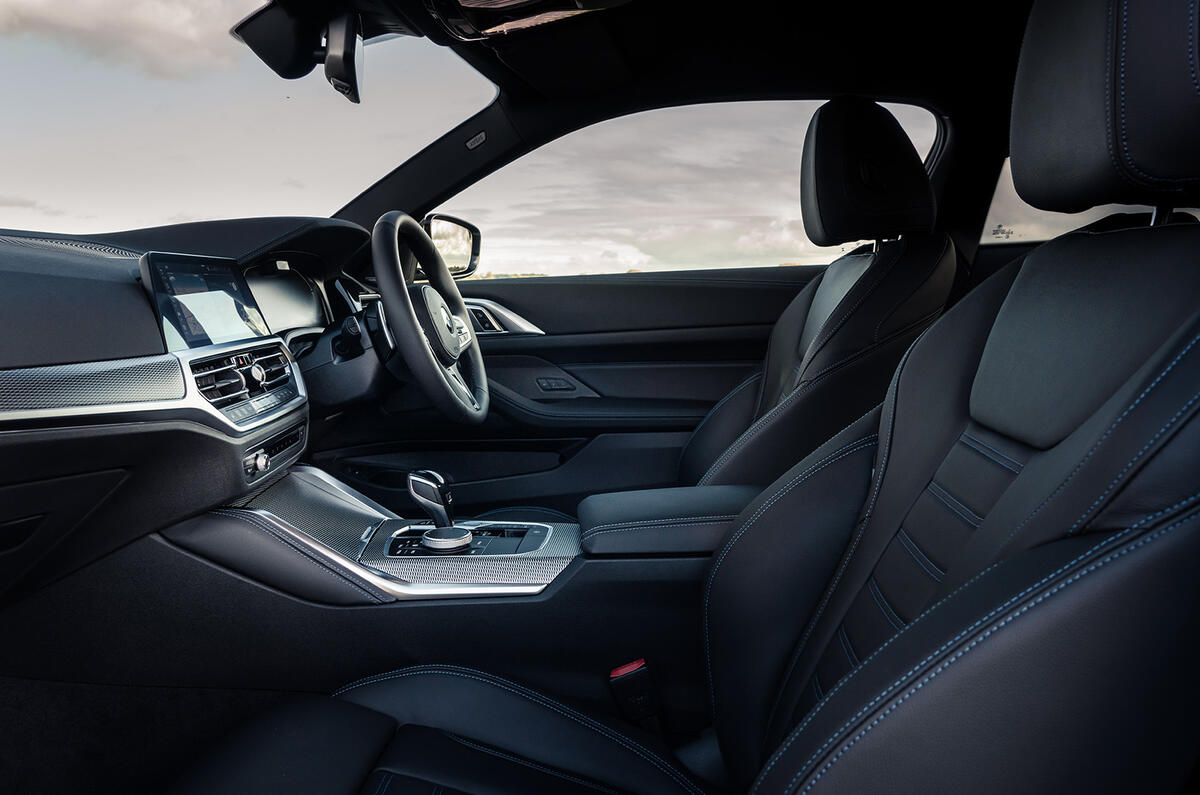 BMW 4 Series 420d 2020 UK first drive review - interior