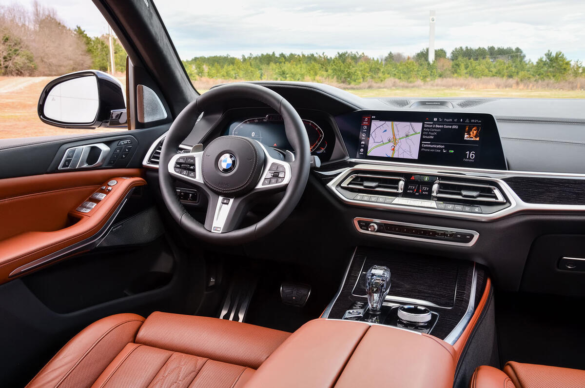 BMW X7 M50i 2020 : premier bilan de conduite - tableau de bord