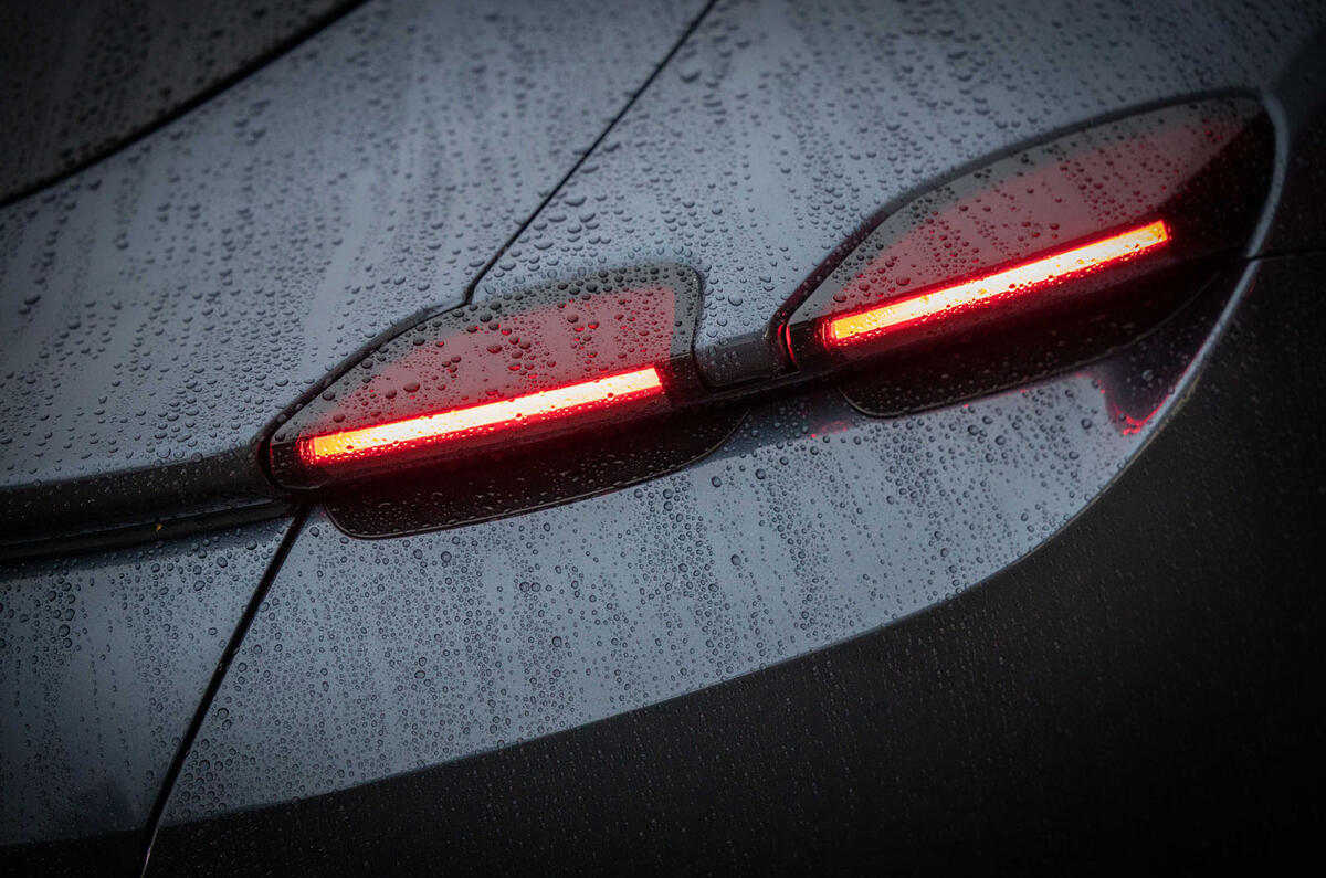 Ferrari Roma 2021 UK first drive review - rear lights