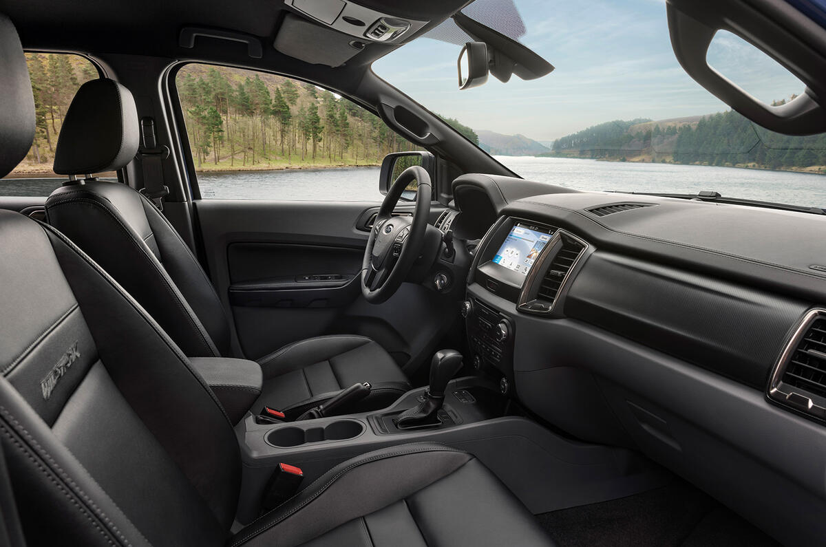 Ford Ranger Wildtrak X 2018 first drive review - cabin