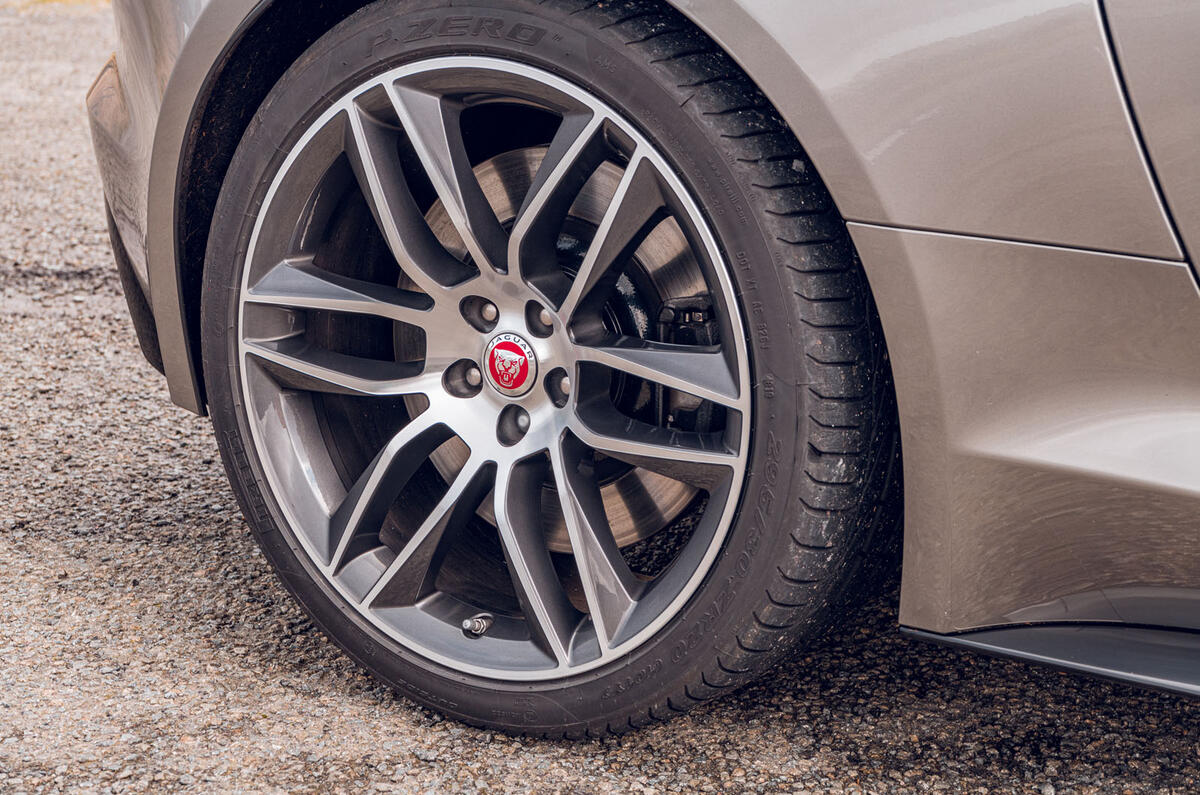 Jaguar F-Type 2020 UK first drive review - alloy wheels