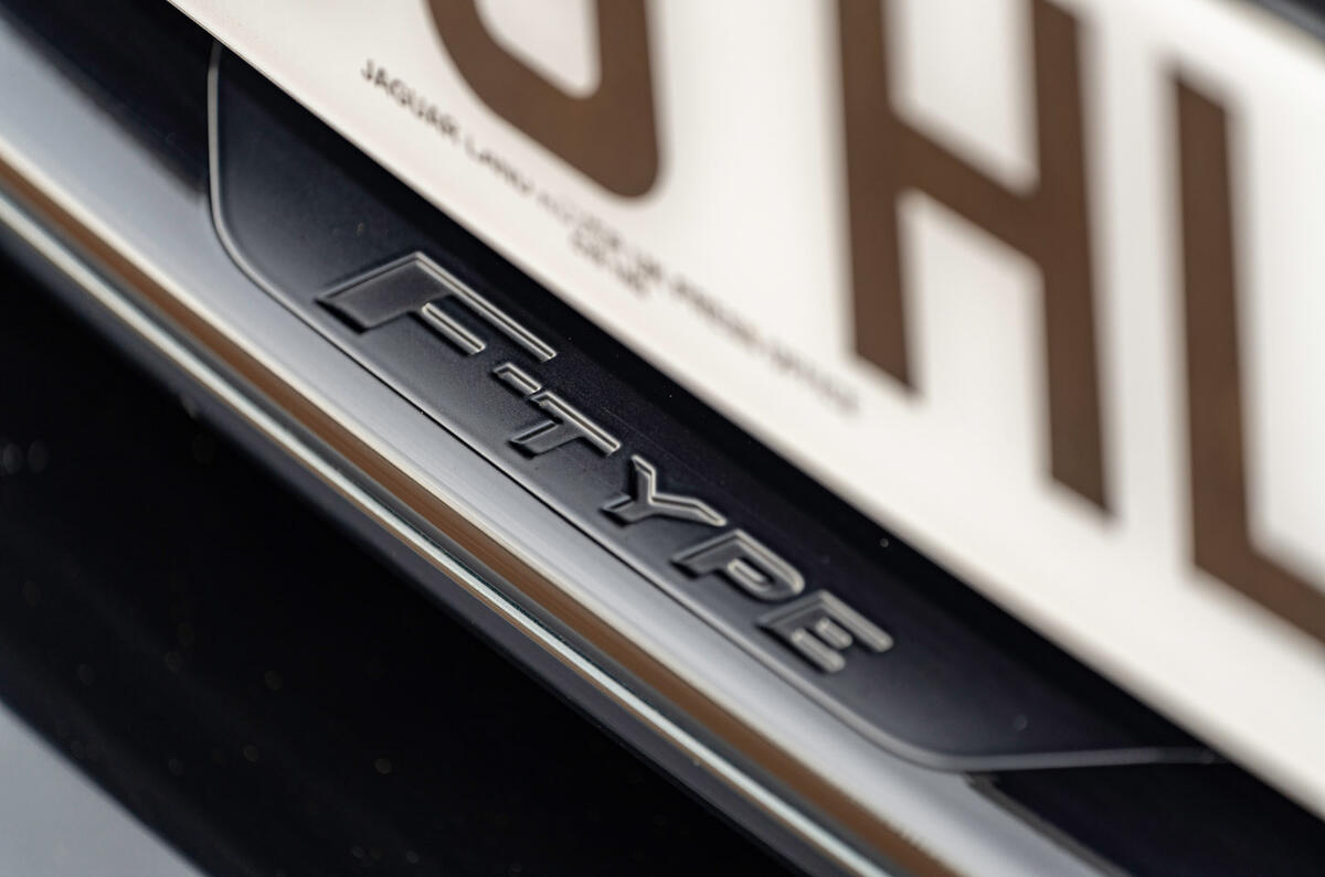 5 Jaguar F Type P450 Convertible 2022 UK first drive review front bumper