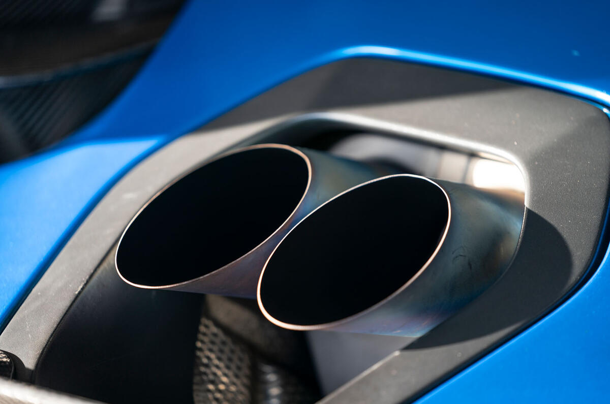 McLaren Senna GTR 2019 first drive review - exhausts