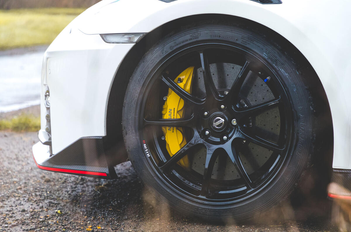 Nissan GT-R Nismo 2020 UK first drive review - alloy wheels