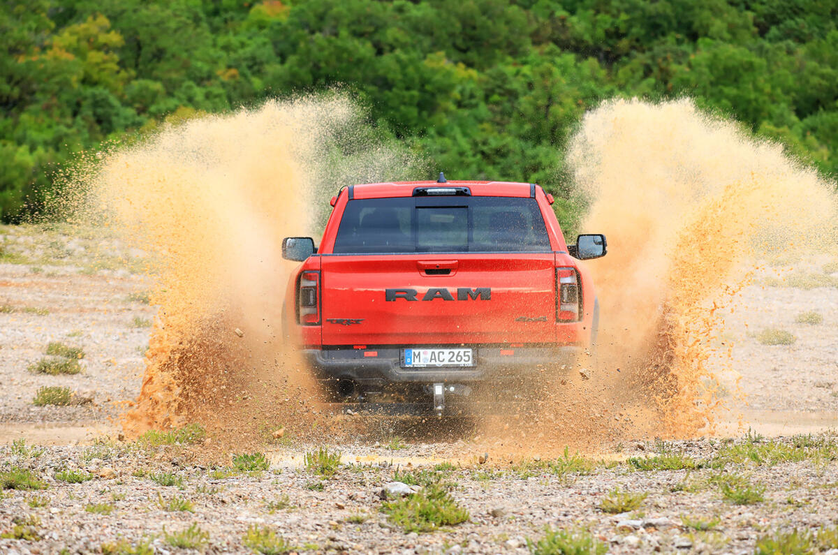5 RAM 1500 TRX 2021 first drive review splash
