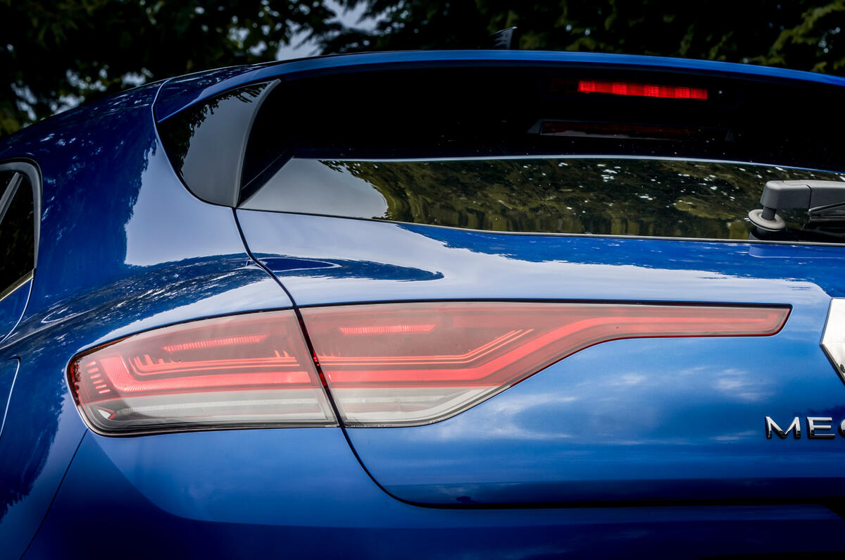 5 Feux arrière de la Renault Mégane E Tech phev 2021 UE FD