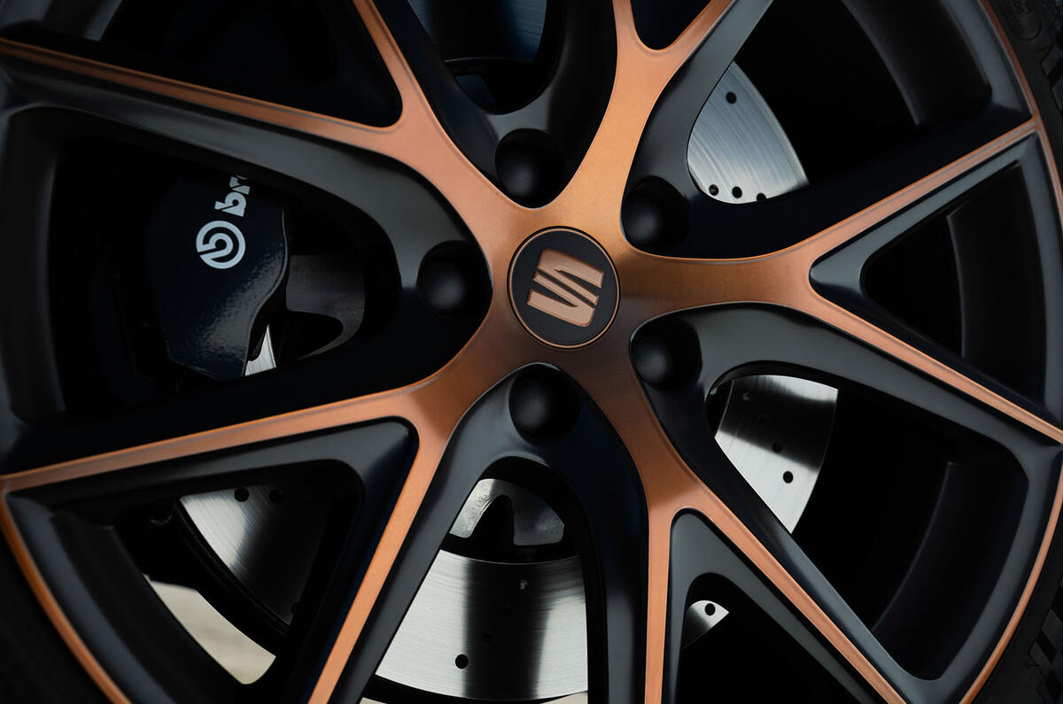 Seat Leon Cupra R ST 2019 first drive review - alloy wheels