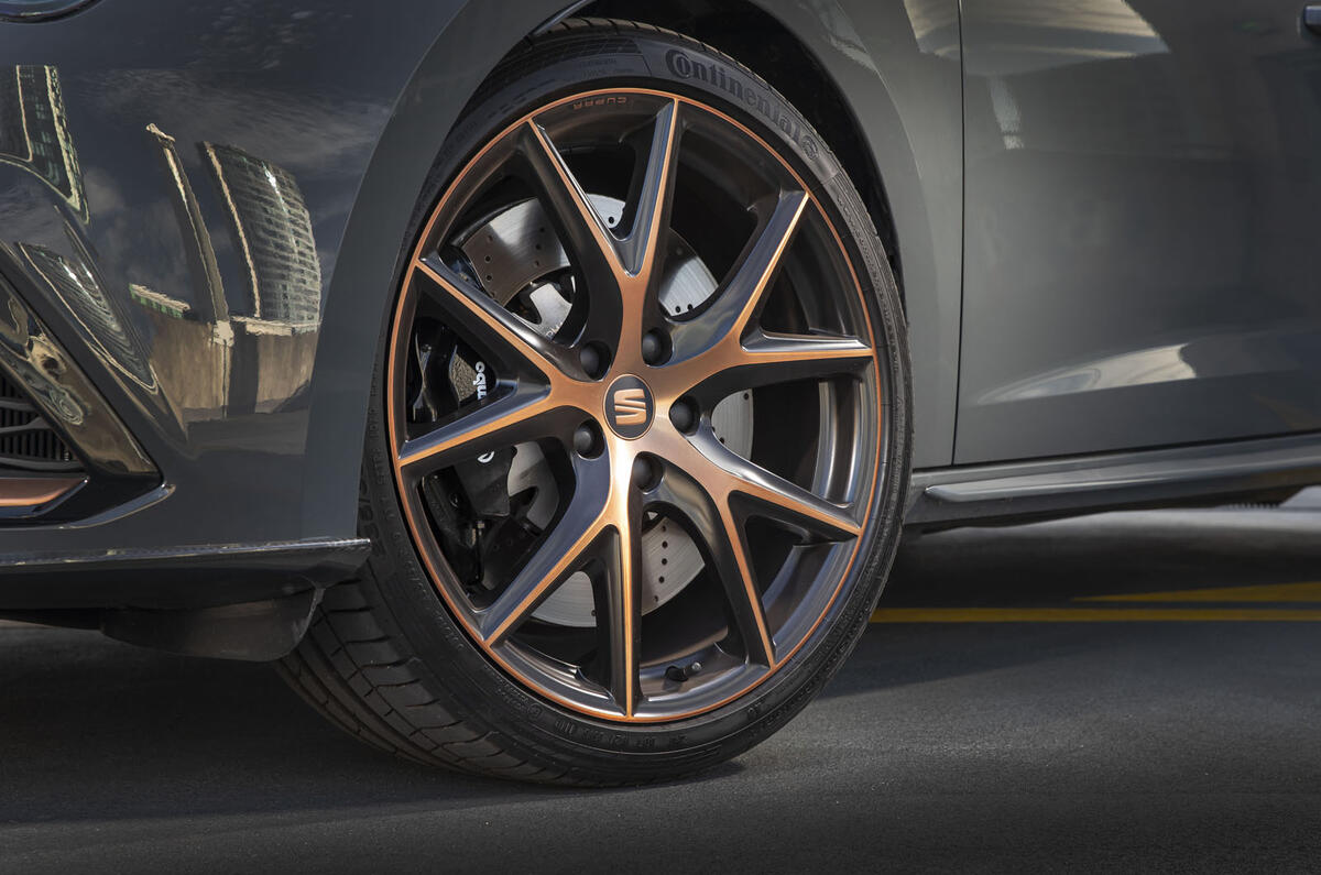 Seat Leon Cupra R ST Abt 2019 UK first drive review - alloy wheels